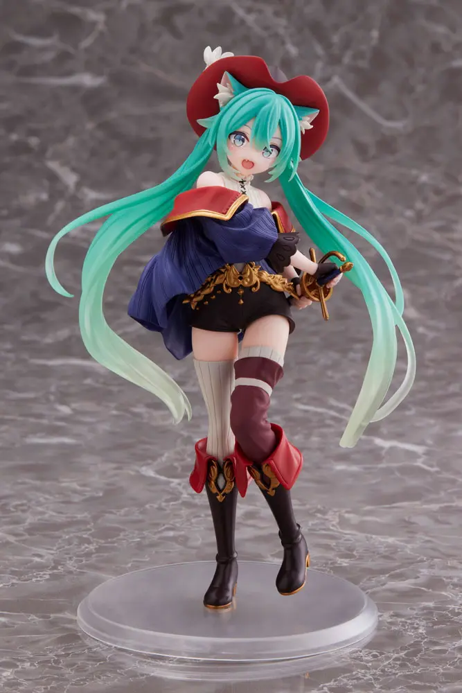 Hatsune Miku PVC Statue Wonderland Figure Puss in Boots 18 cm Produktfoto