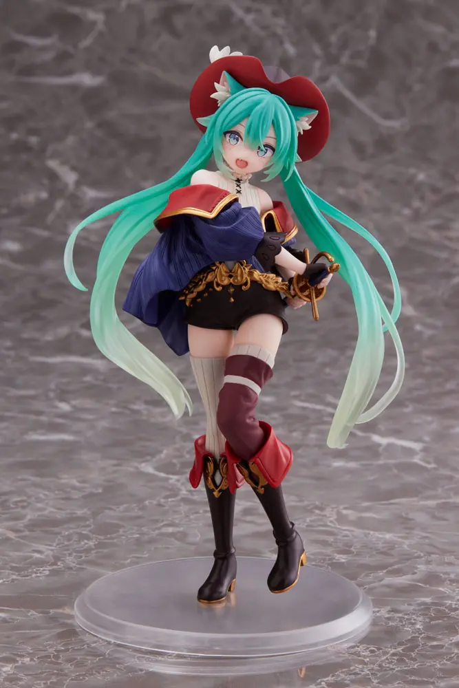Hatsune Miku PVC Statue Wonderland Figure Puss in Boots 18 cm Produktfoto