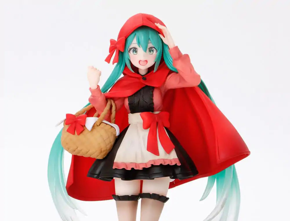 Hatsune Miku Wonderland PVC Statue Little Red Riding Hood 18 cm termékfotó