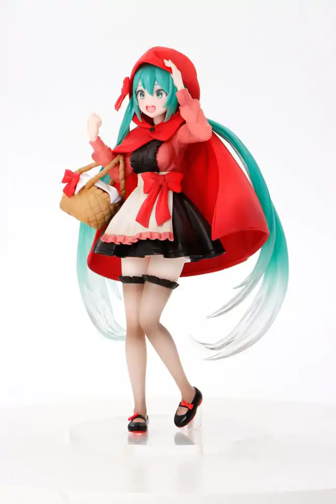 Hatsune Miku Wonderland PVC Statue Little Red Riding Hood 18 cm termékfotó