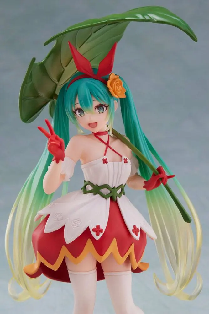 Hatsune Miku Wonderland PVC Statue Hatsune Miku Thumbelina 18 cm Produktfoto