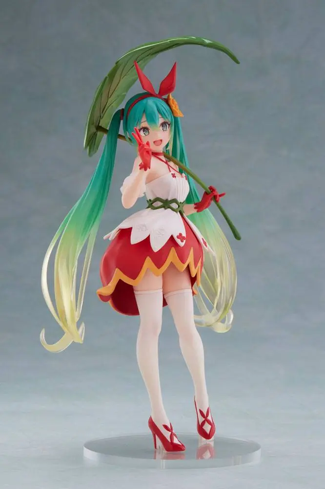 Hatsune Miku Wonderland PVC Statue Hatsune Miku Thumbelina 18 cm Produktfoto