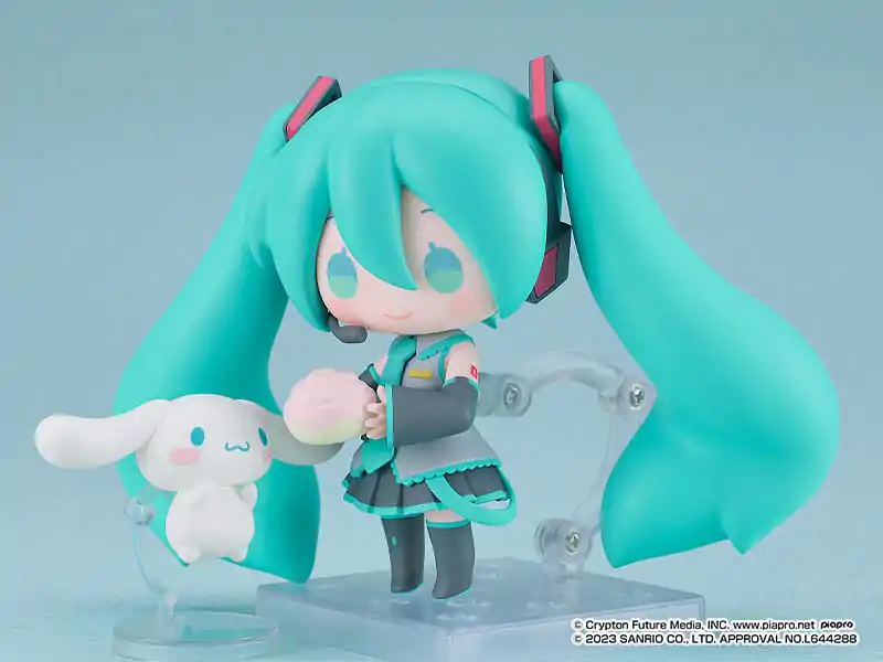 Hatsune Miku x Cinnamoroll Nendoroid Actionfigur Collaboration Ver. 10 cm Produktfoto