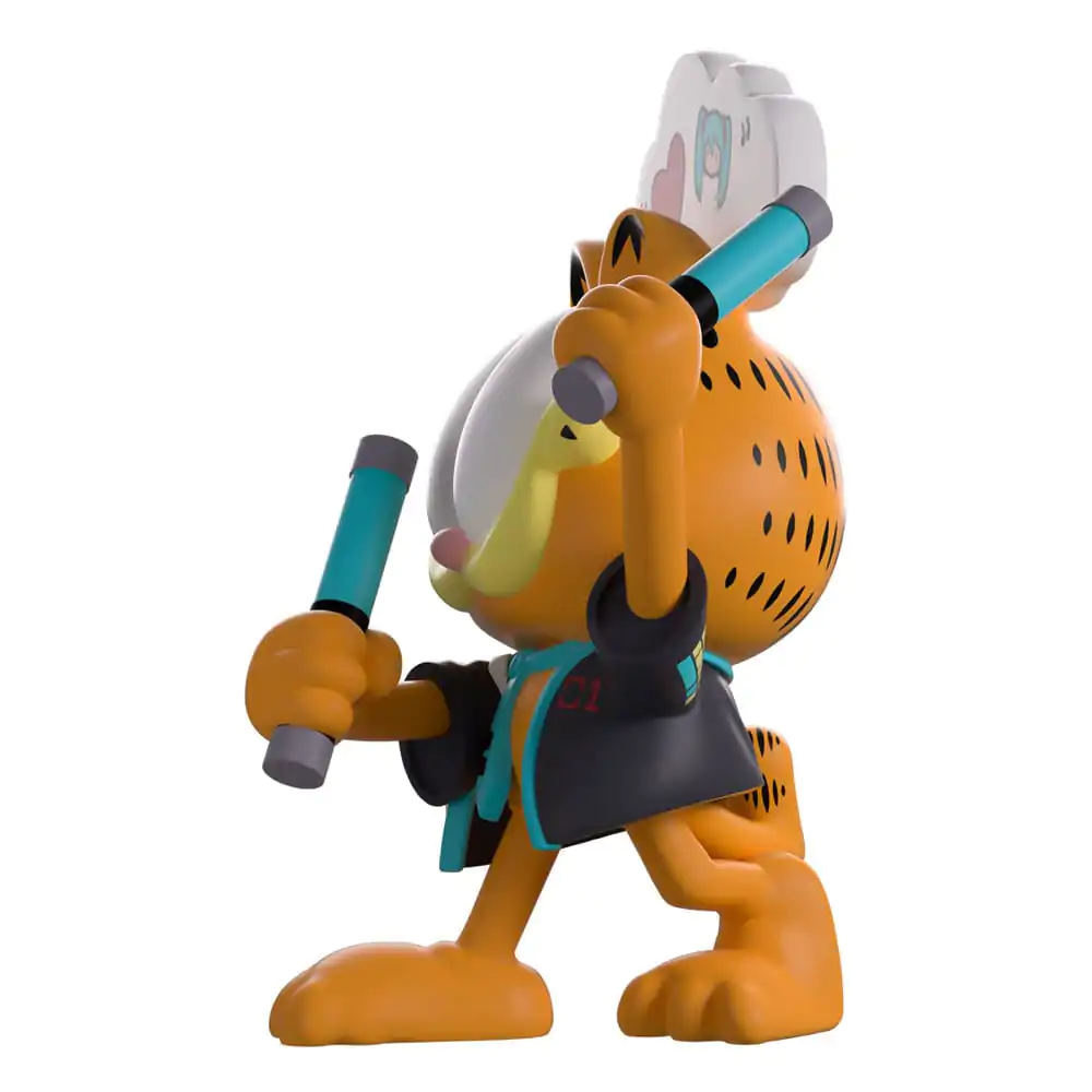 Hatsune Miku x Garfield Vinyl Figur Miku Konzert Garfield 13 cm Produktfoto