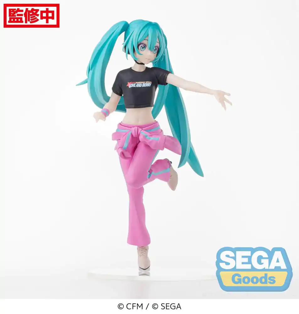 Hatsune Miku x Love and Berry Dress Up and Dance! Desktop x Decorate Collections PVC Statue Hatsune Miku Berry Costume Ver. 17 cm Produktfoto