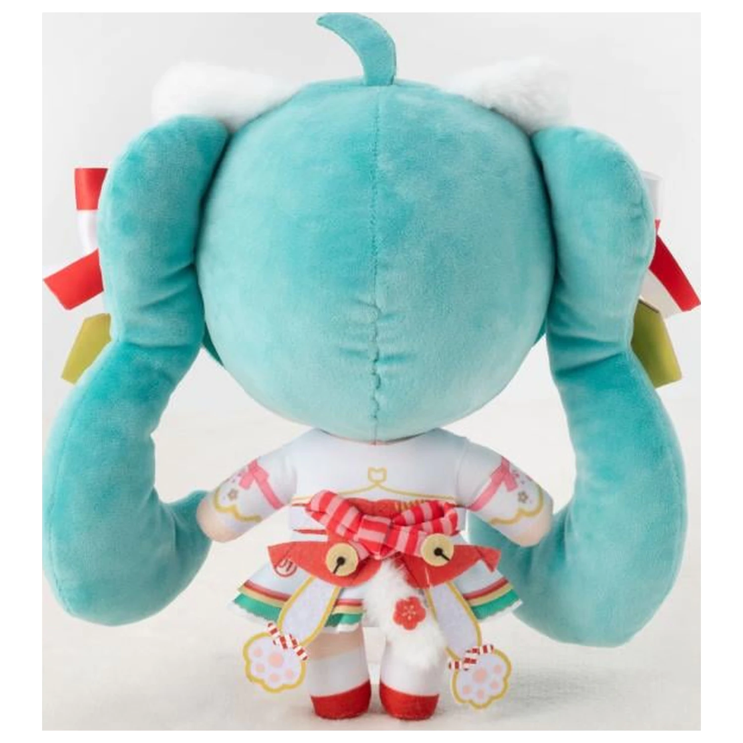 Hatsune Miku x Maneki-Neko White Cat Plüschfigur 22 Zentimeter Produktfoto