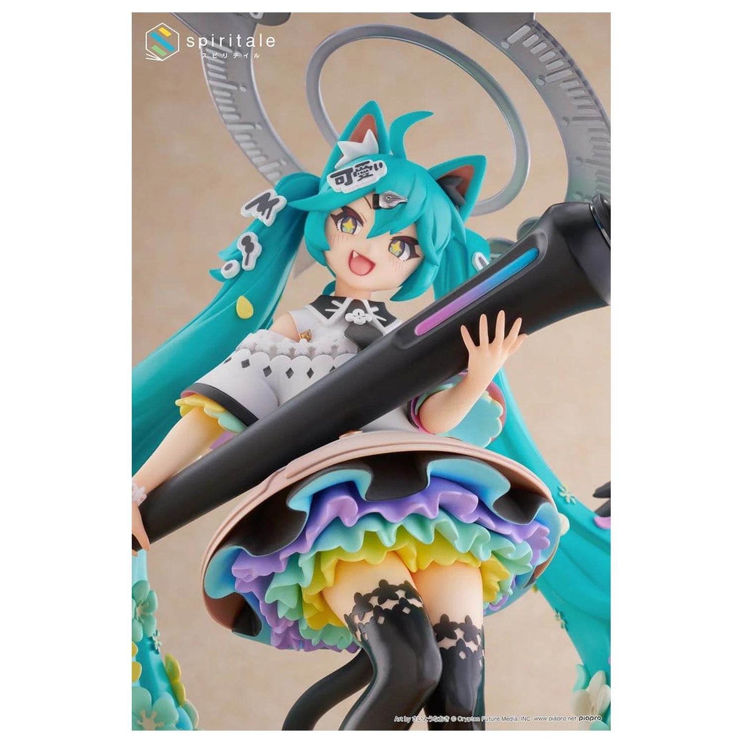 Hatsune Miku x Naoki Saito PVC Statue 1/7 My Figure Making! The Painter Ver. 34 cm Produktfoto