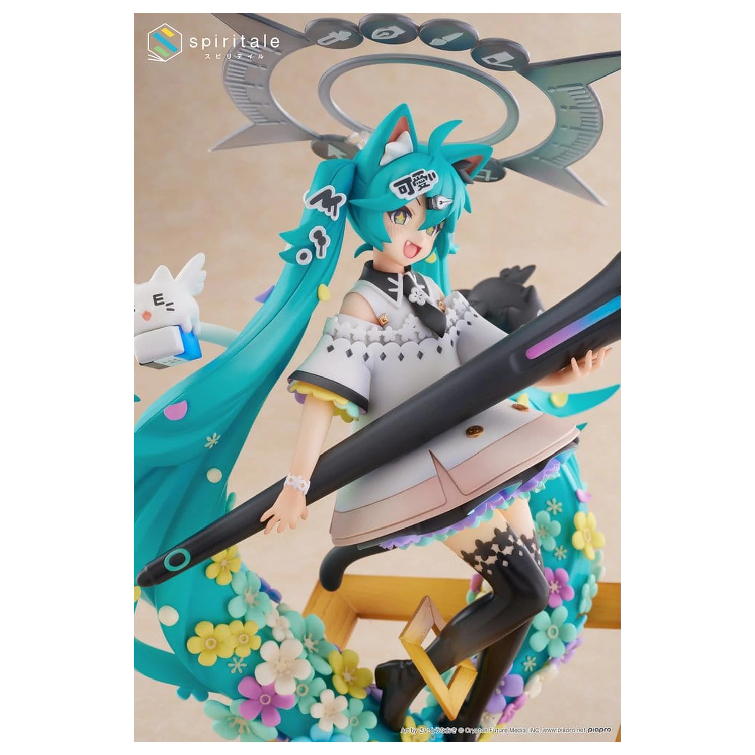 Hatsune Miku x Naoki Saito PVC Statue 1/7 My Figure Making! The Painter Ver. 34 cm Produktfoto