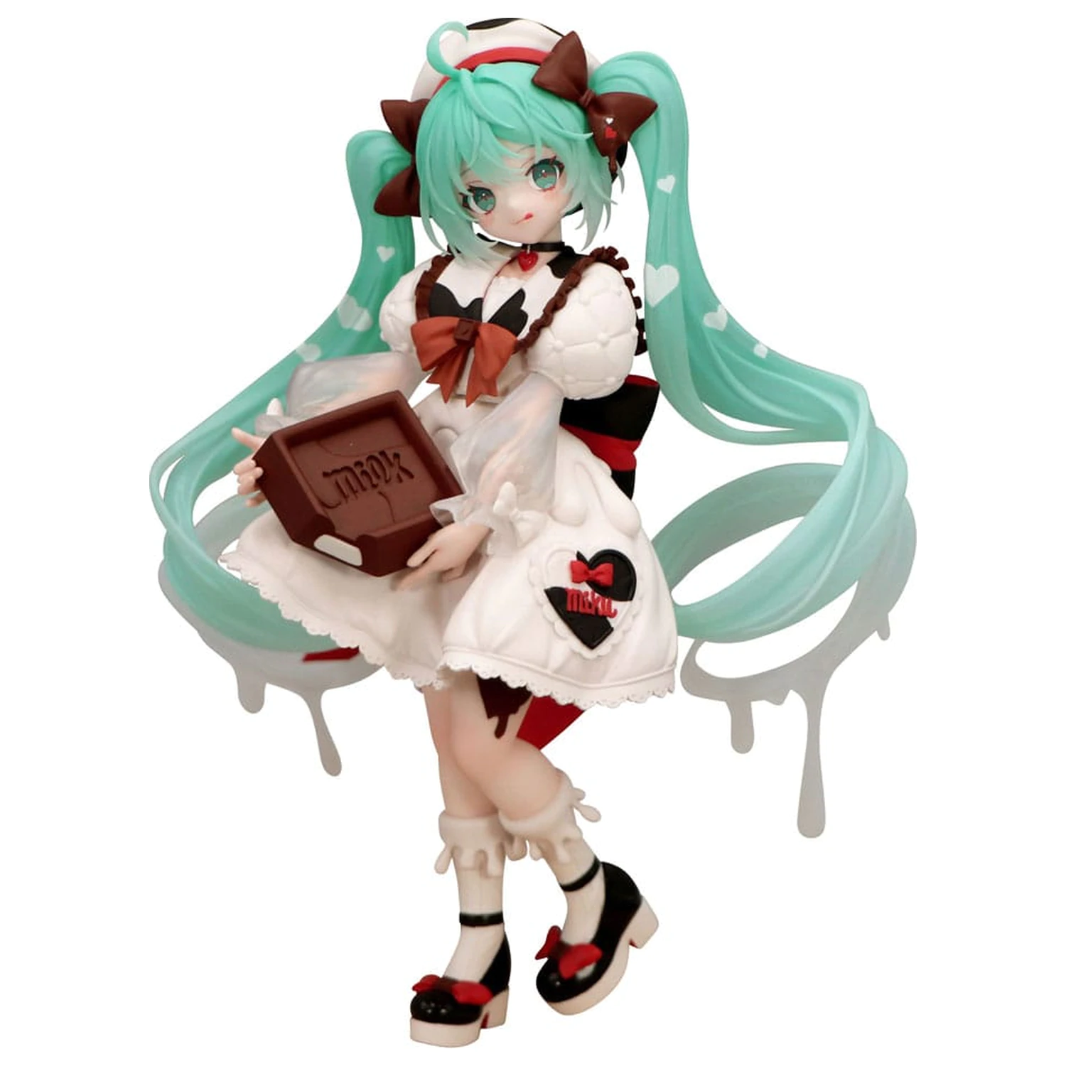 Hatsune Miku x Tirol Choco Trio-Try-iT PVC Statue Hatsune Miku Milk Ver. 18 cm Produktfoto