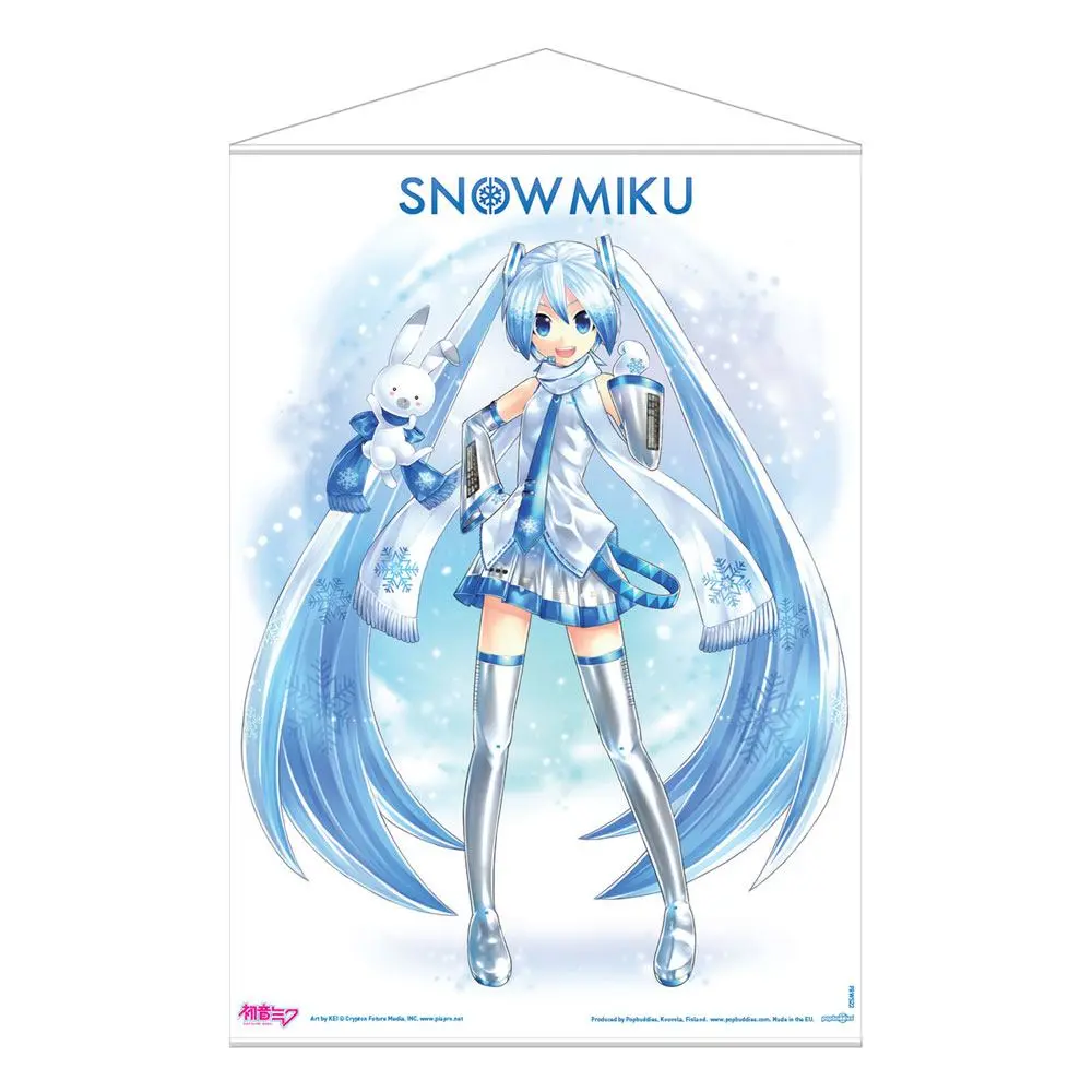 Hatsune Miku Wandrolle Snow Miku 50 x 70 cm termékfotó