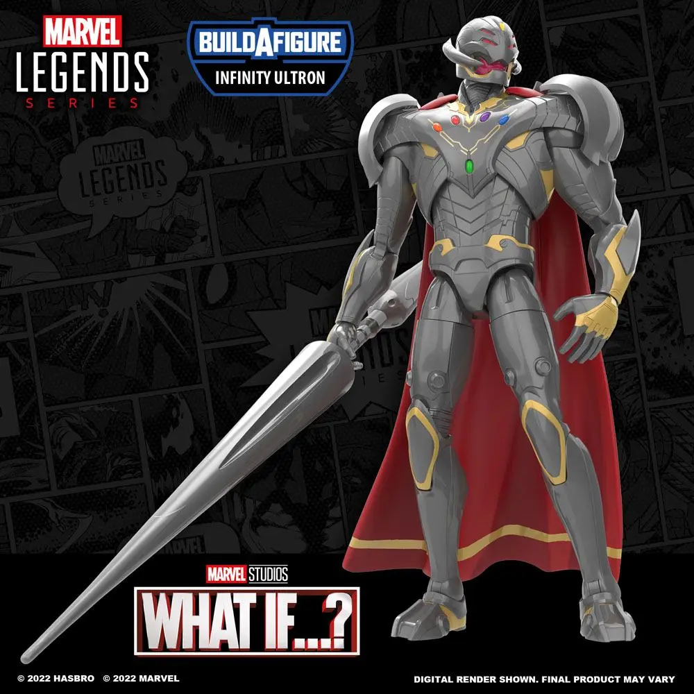 Hawkeye Marvel Legends Series Actionfigur 2022 Infinity Ultron BAF: Kate Bishop 15 cm Produktfoto