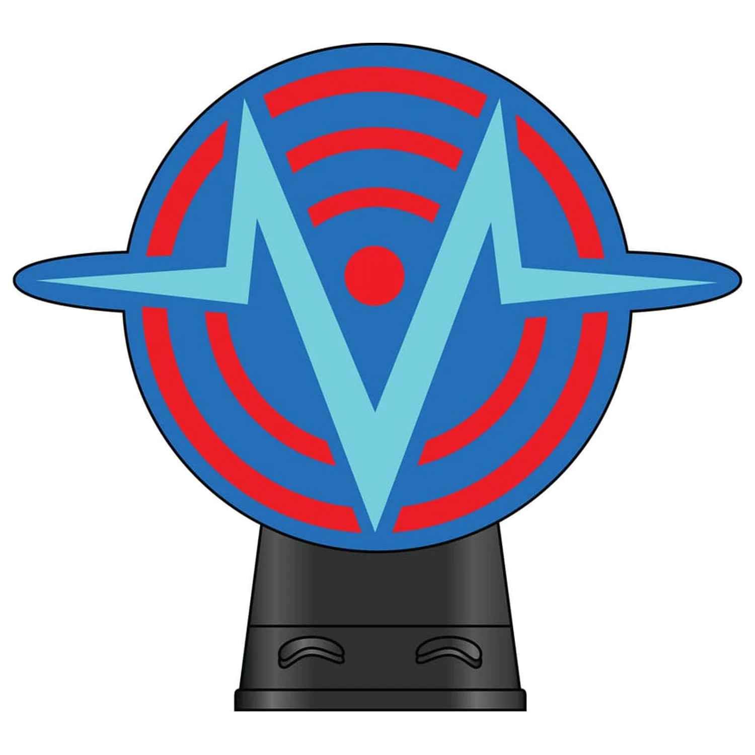 Hazbin Hotel Nachtlicht VoxTek Licht 13 cm Produktfoto