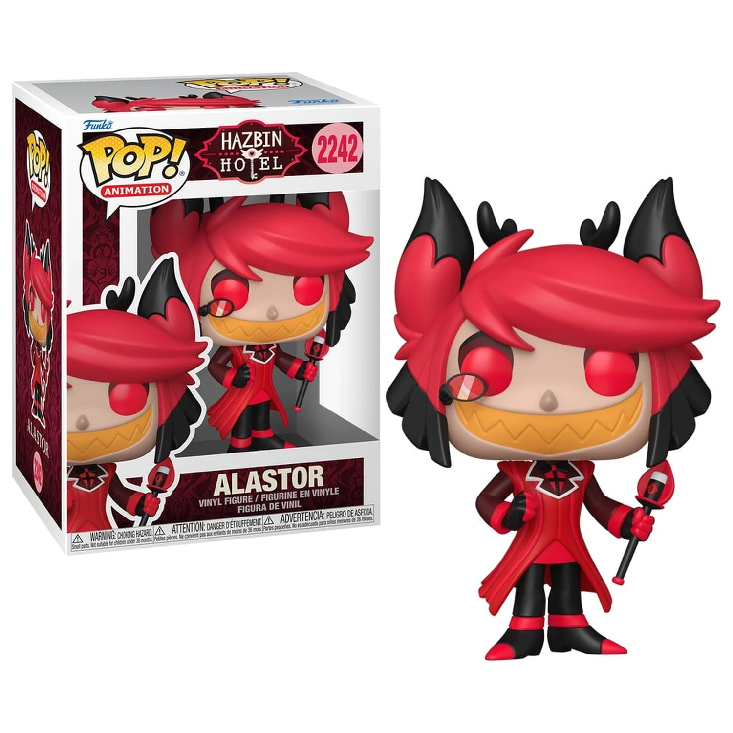 Hazbin Hotel Funko POP! Figur Animation Alastor Produktfoto