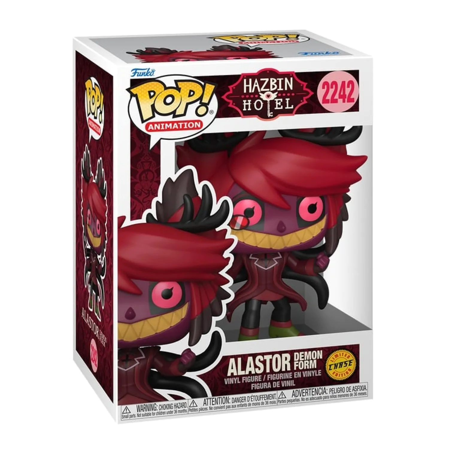 Hazbin Hotel Funko POP! Figur Animation Alastor Chase Produktfoto
