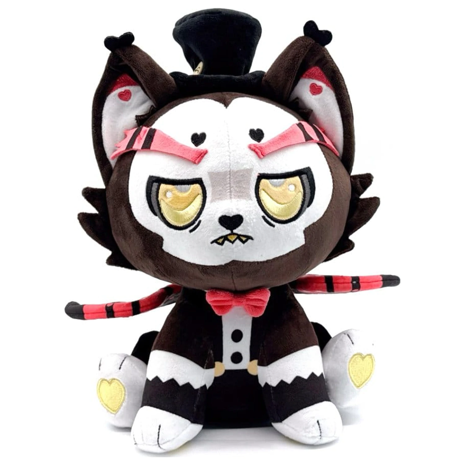 Hazbin Hotel Plüschfigur Husk Kitty 22 cm Produktfoto