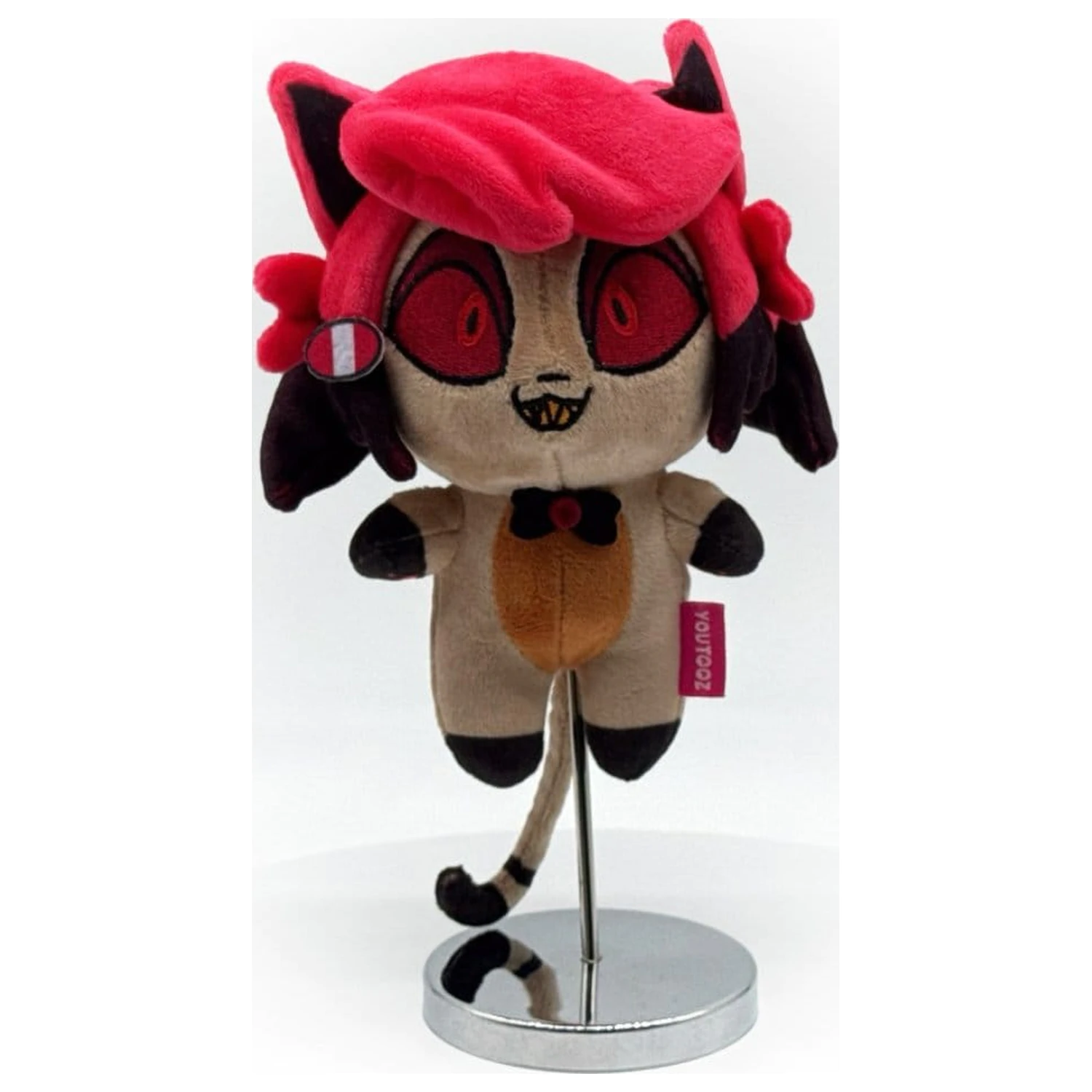 Hazbin Hotel Schlüsselanhänger Plüsch Alastor Kitty 13 cm Produktfoto