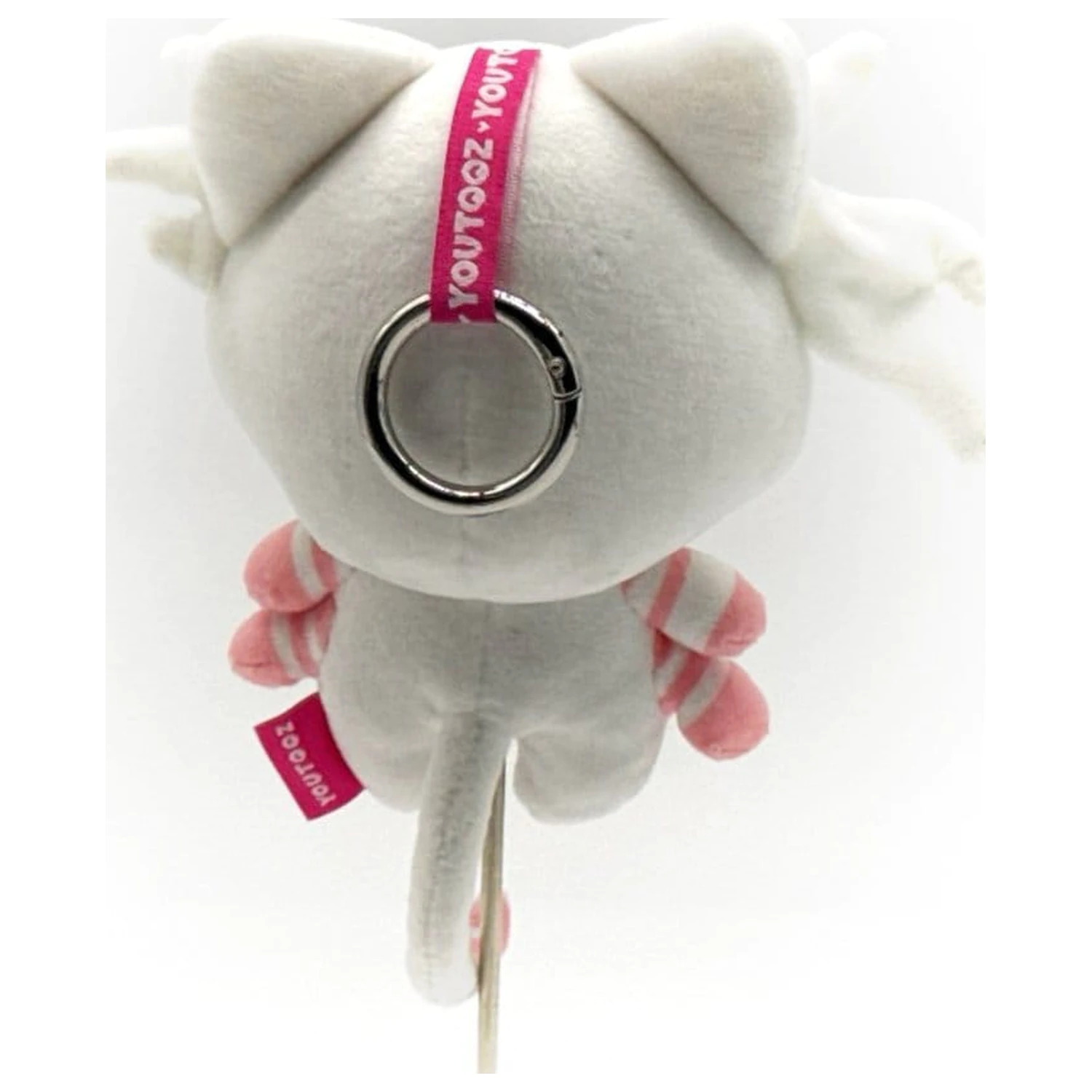 Hazbin Hotel Schlüsselanhänger Plüsch Angel Dust Kitty 13 cm Produktfoto