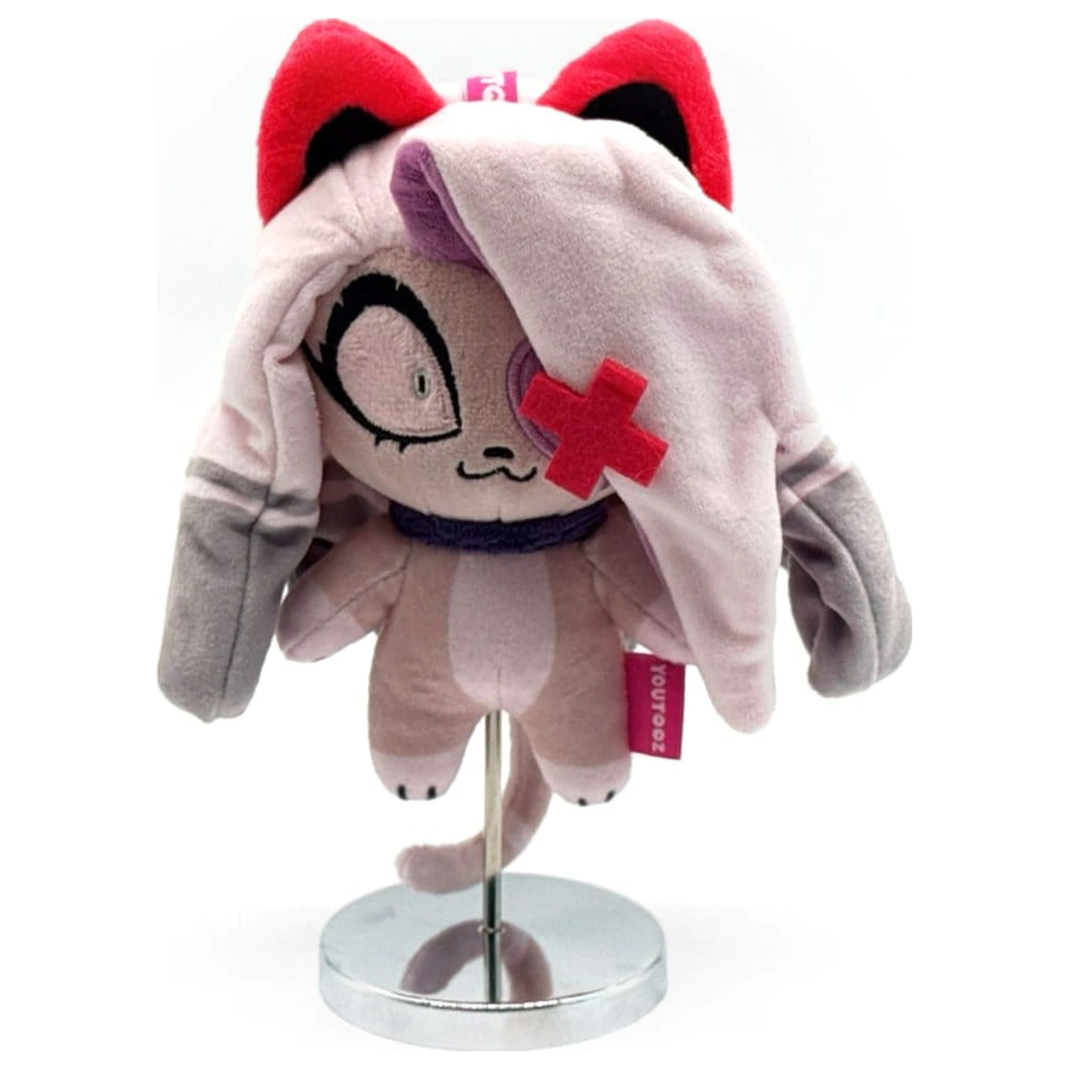 Hazbin Hotel Schlüsselanhänger Plüsch Vaggie Kitty 13 cm Produktfoto