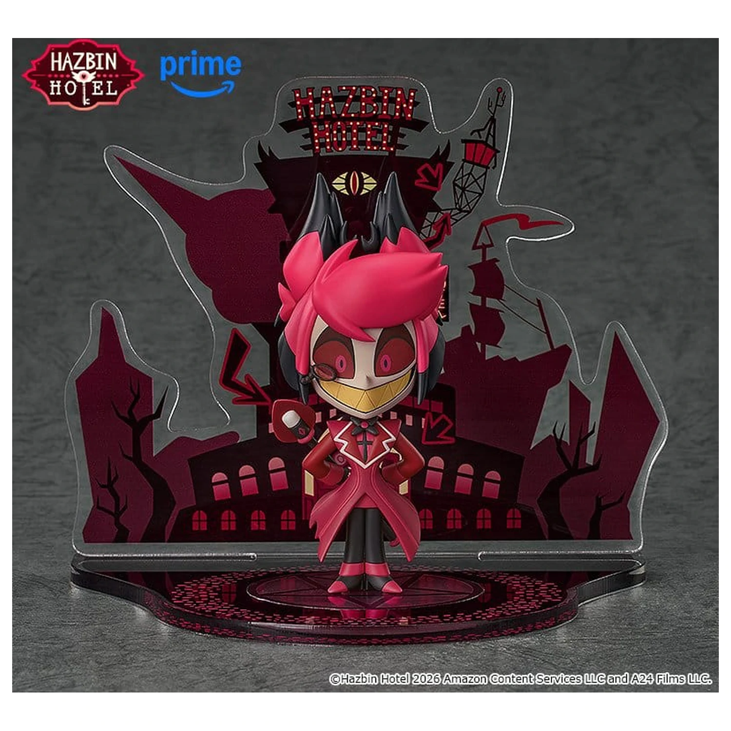 Hazbin Hotel PVC Statue Qset Alastor 8 cm Produktfoto