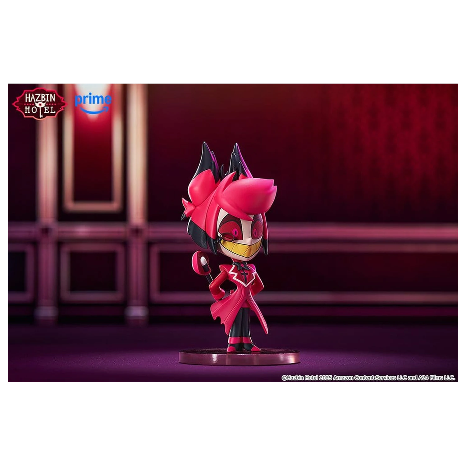 Hazbin Hotel PVC Statue Qset Alastor 8 cm Produktfoto
