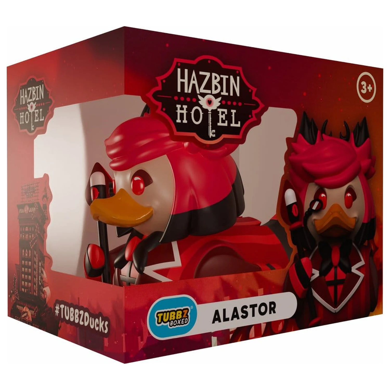 Hazbin Hotel Tubbz PVC Figur Alastor Boxed Edition 10 cm Produktfoto