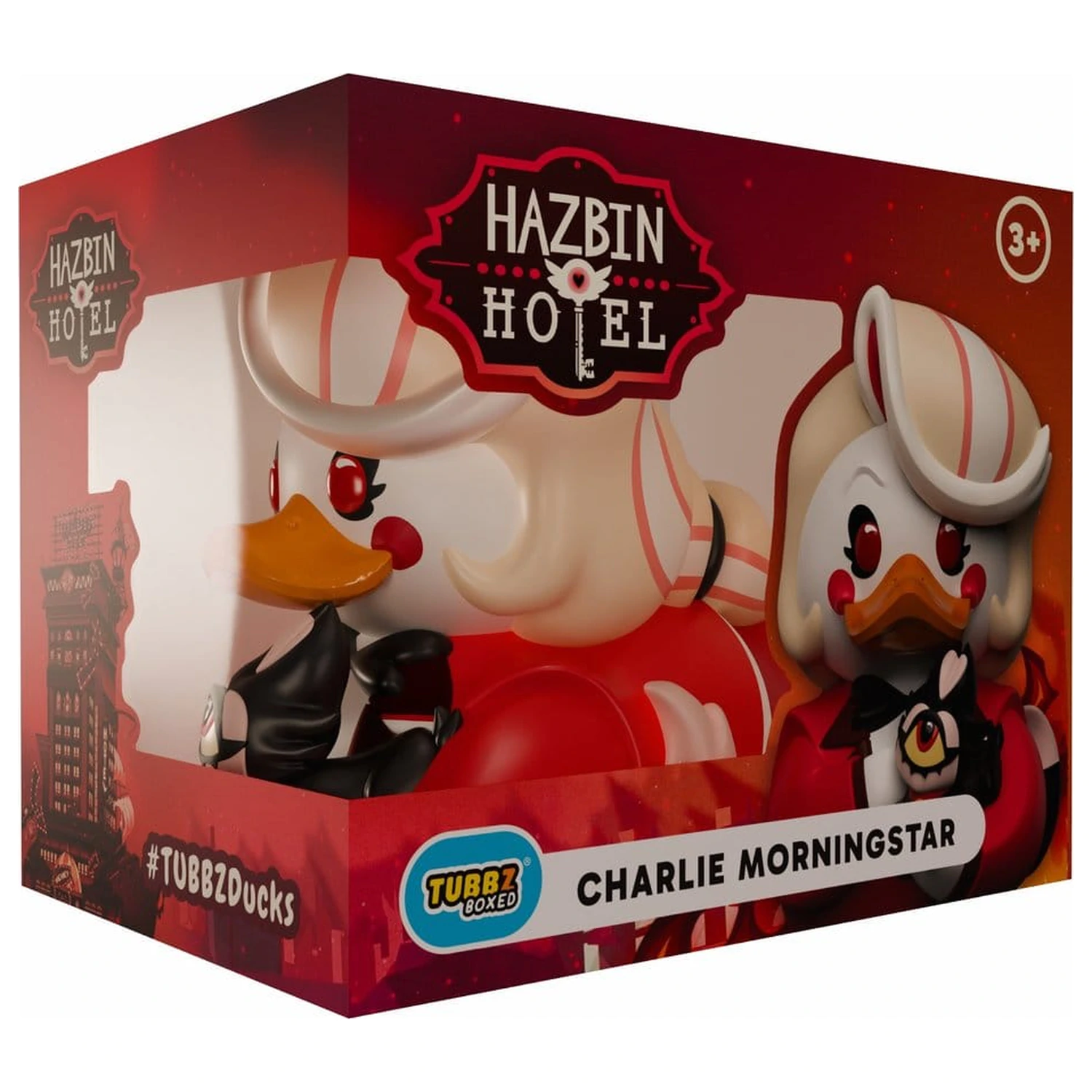 Hazbin Hotel Tubbz PVC Figur Charlie Morningstar Boxed Edition 10 cm Produktfoto