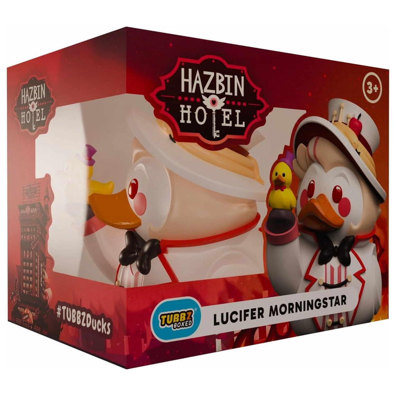 Hazbin Hotel Tubbz PVC Figur Lucifer Morningstar Boxed Edition 10 cm Produktfoto