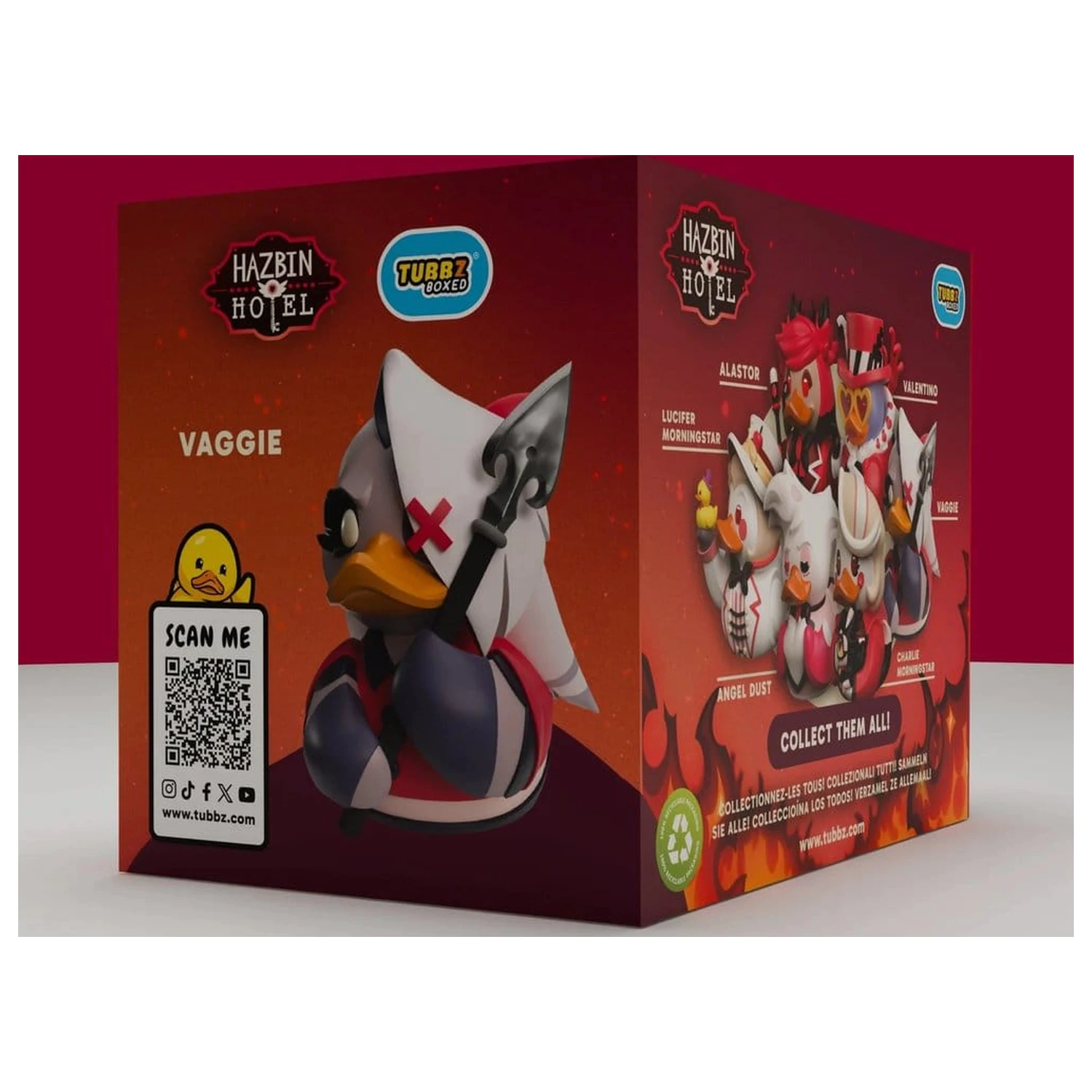 Hazbin Hotel Tubbz PVC Figur Vaggie Boxed Edition 10 cm Produktfoto