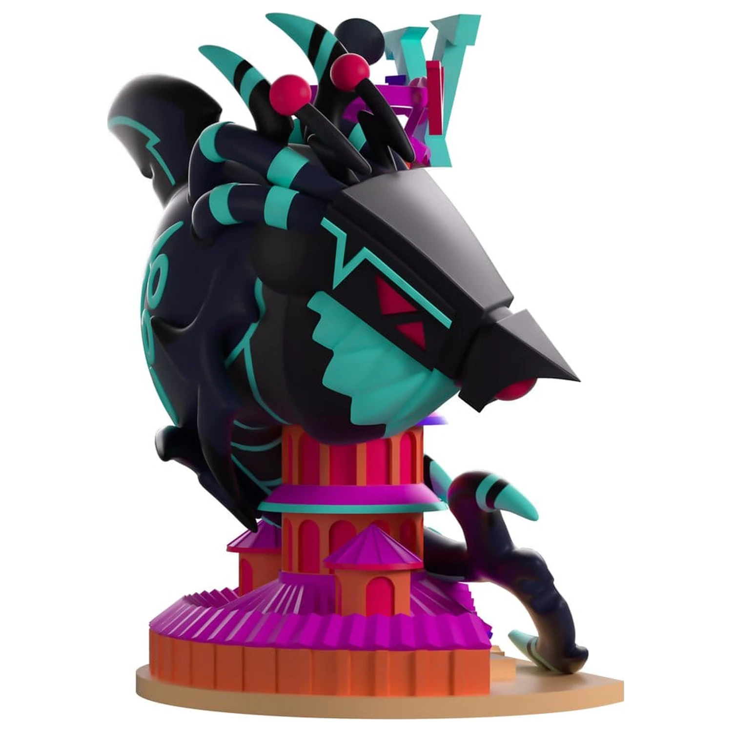 Hazbin Hotel Vinyl Figur V Tower 20 cm Produktfoto