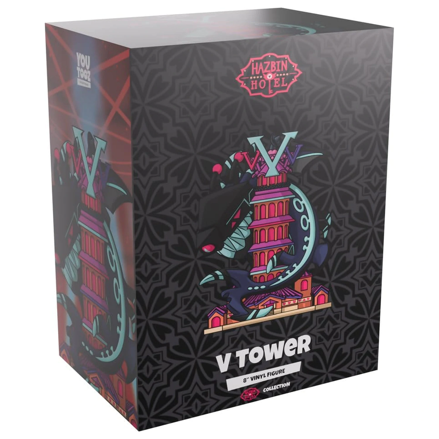 Hazbin Hotel Vinyl Figur V Tower 20 cm Produktfoto