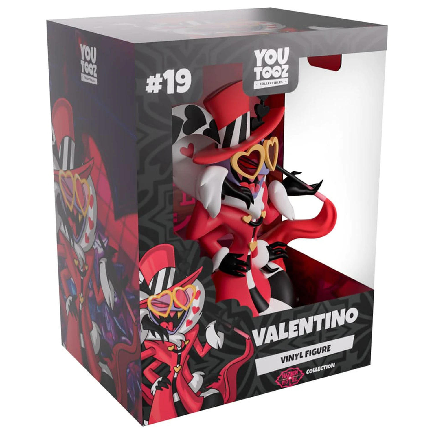 Hazbin Hotel Vinyl Figur Valentino 13 cm Produktfoto