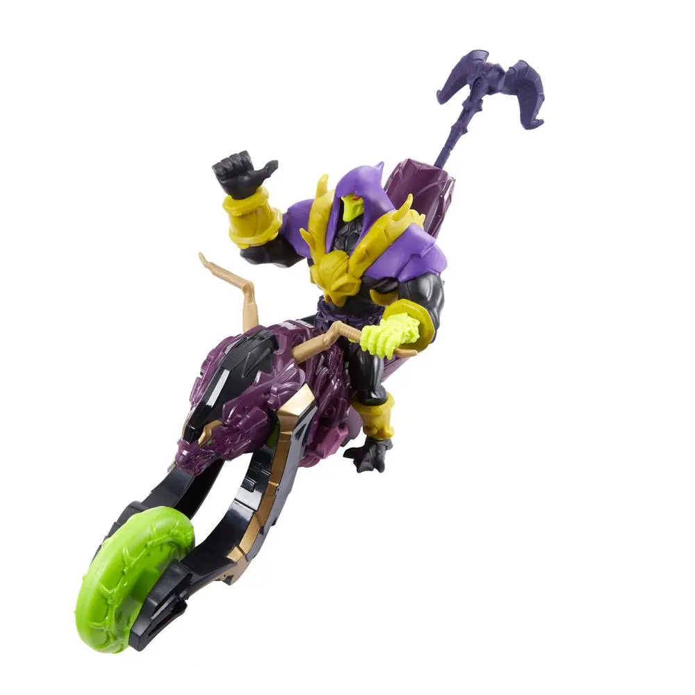He-Man and the Masters of the Universe Actionfigur mit Fahrzeug 2022 Skeletor &amp; Painthor 14 cm Produktfoto