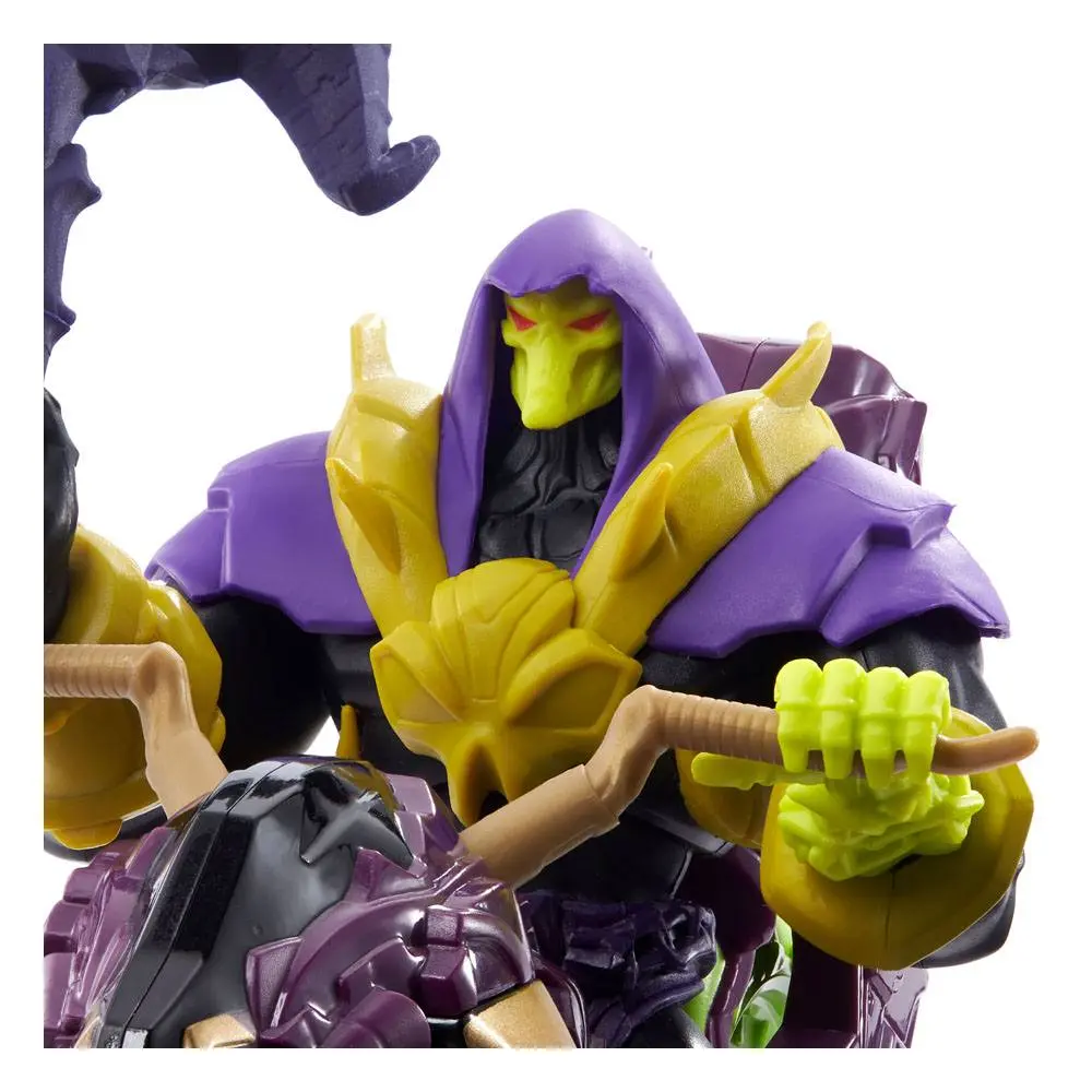 He-Man and the Masters of the Universe Actionfigur mit Fahrzeug 2022 Skeletor &amp; Painthor 14 cm Produktfoto