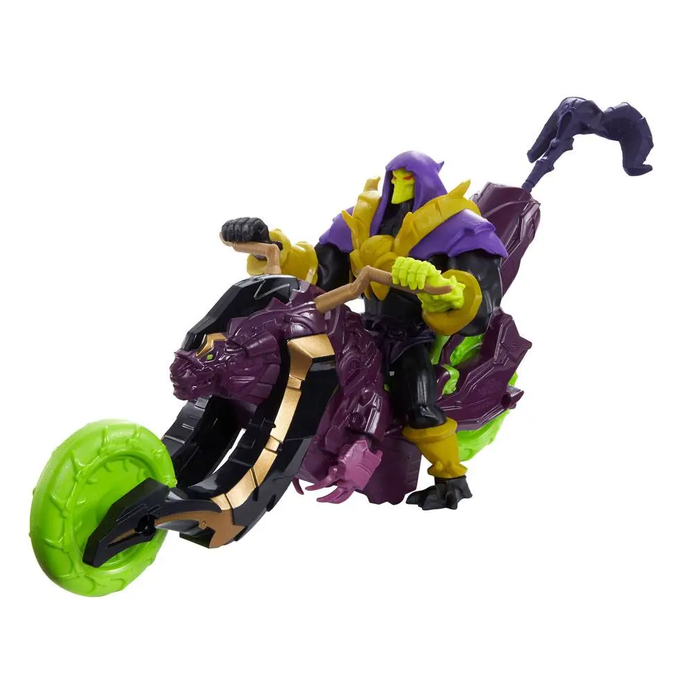 He-Man and the Masters of the Universe Actionfigur mit Fahrzeug 2022 Skeletor &amp; Painthor 14 cm Produktfoto