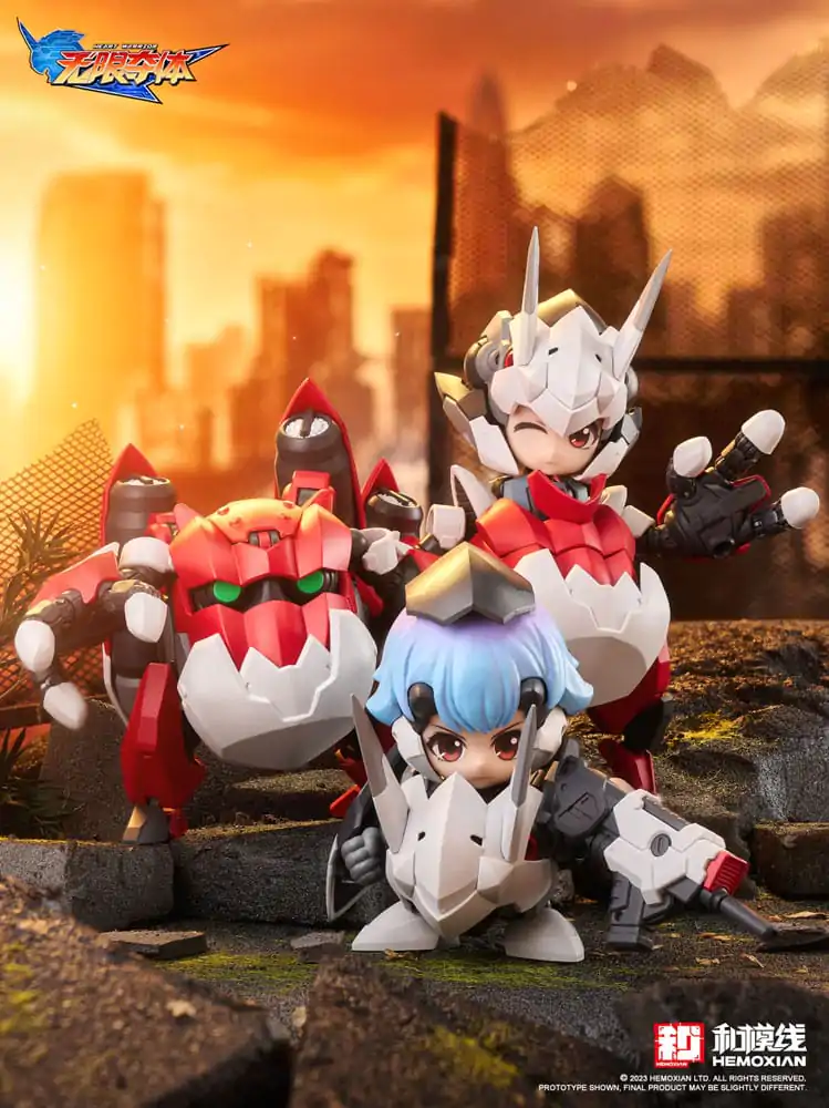 Heart Warrior Actionfiguren Ellie &amp; Ogre 11 cm Produktfoto