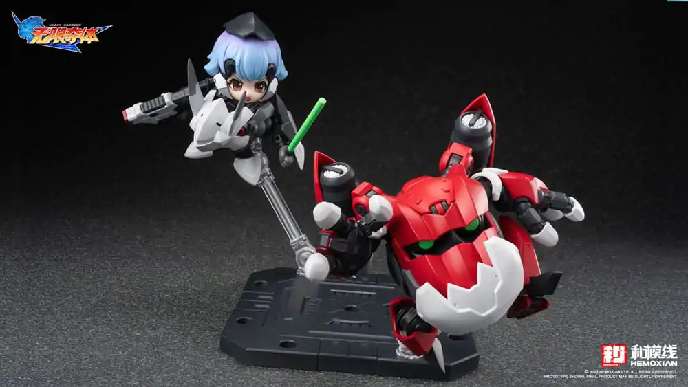 Heart Warrior Actionfiguren Ellie &amp; Ogre 11 cm Produktfoto