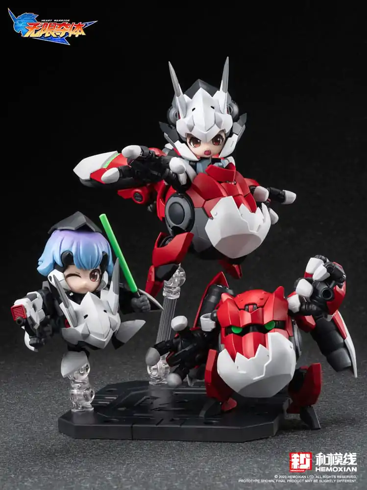 Heart Warrior Actionfiguren Ellie &amp; Ogre 11 cm Produktfoto