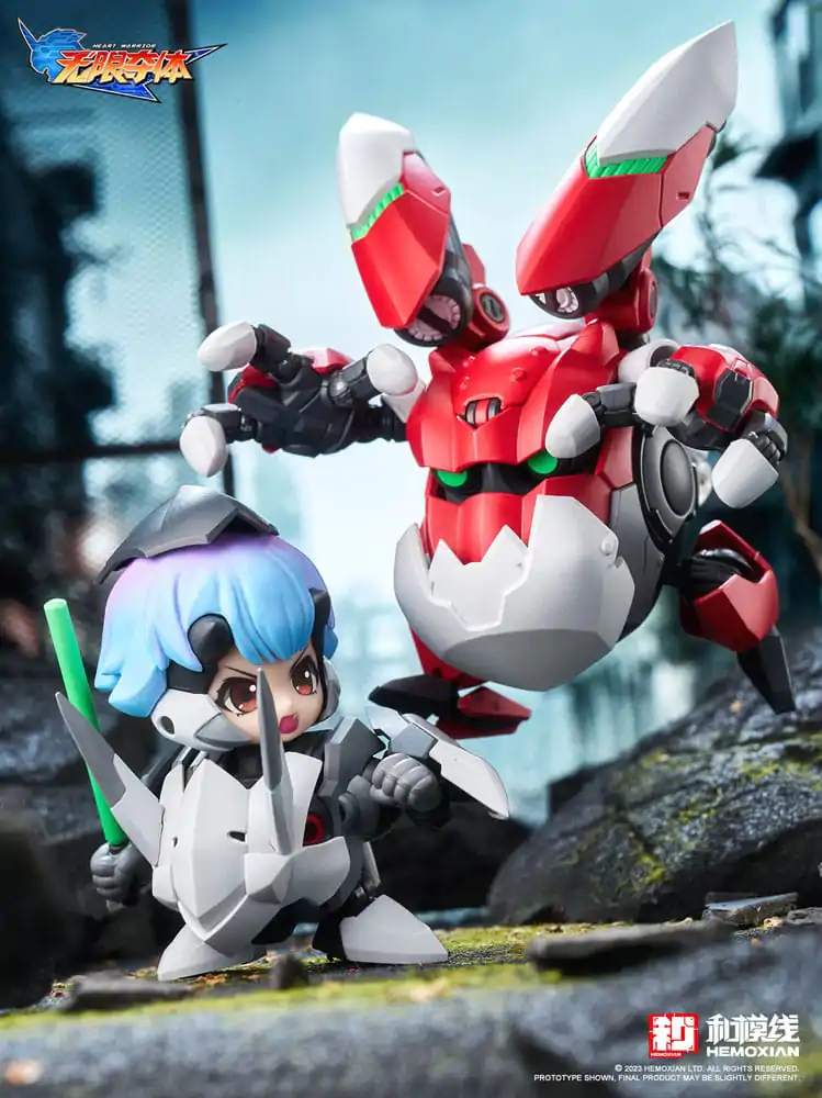 Heart Warrior Actionfiguren Ellie &amp; Ogre 11 cm Produktfoto