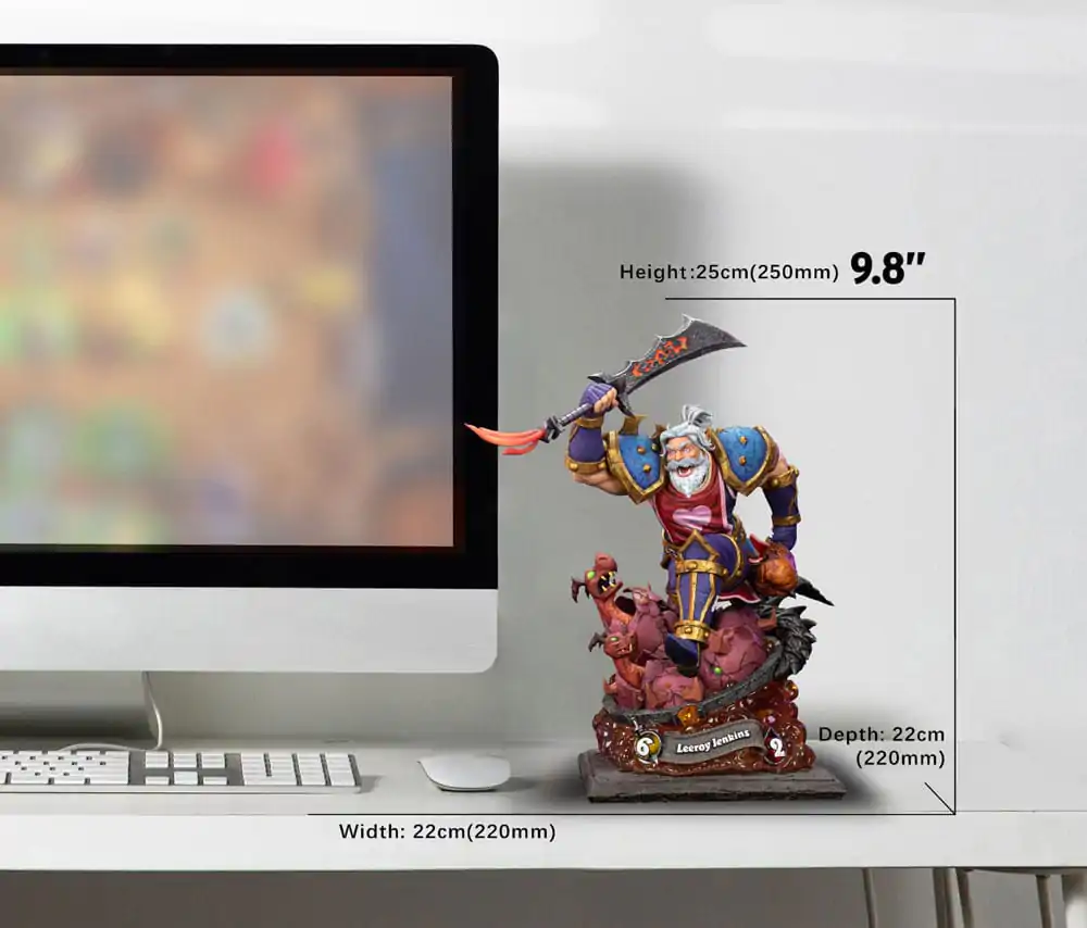 Hearthstone Statue 1/10 Leeroy Jenkins 25 cm Produktfoto