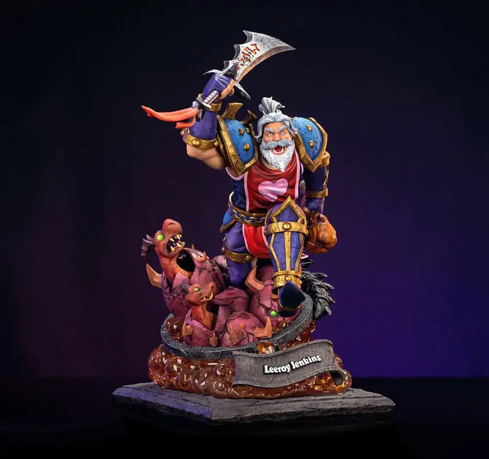 Hearthstone Statue 1/10 Leeroy Jenkins 25 cm Produktfoto