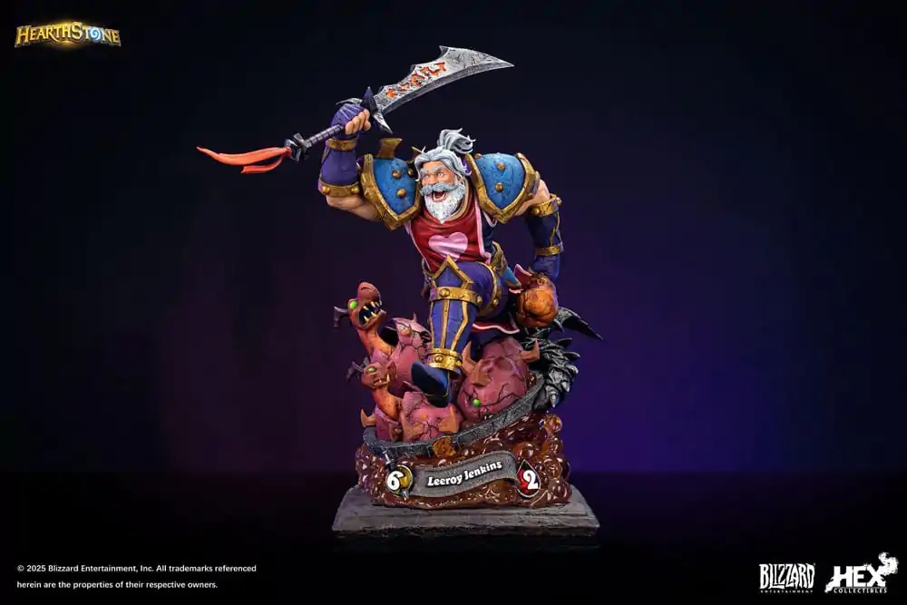 Hearthstone Statue 1/10 Leeroy Jenkins 25 cm Produktfoto