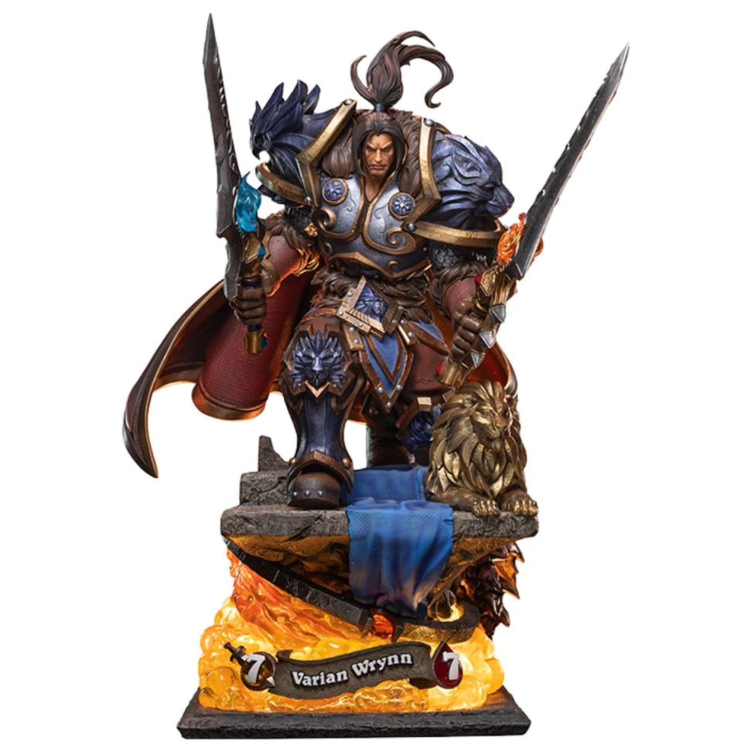 Hearthstone Statue 1/10 Varian Wrynn 31 cm Produktfoto