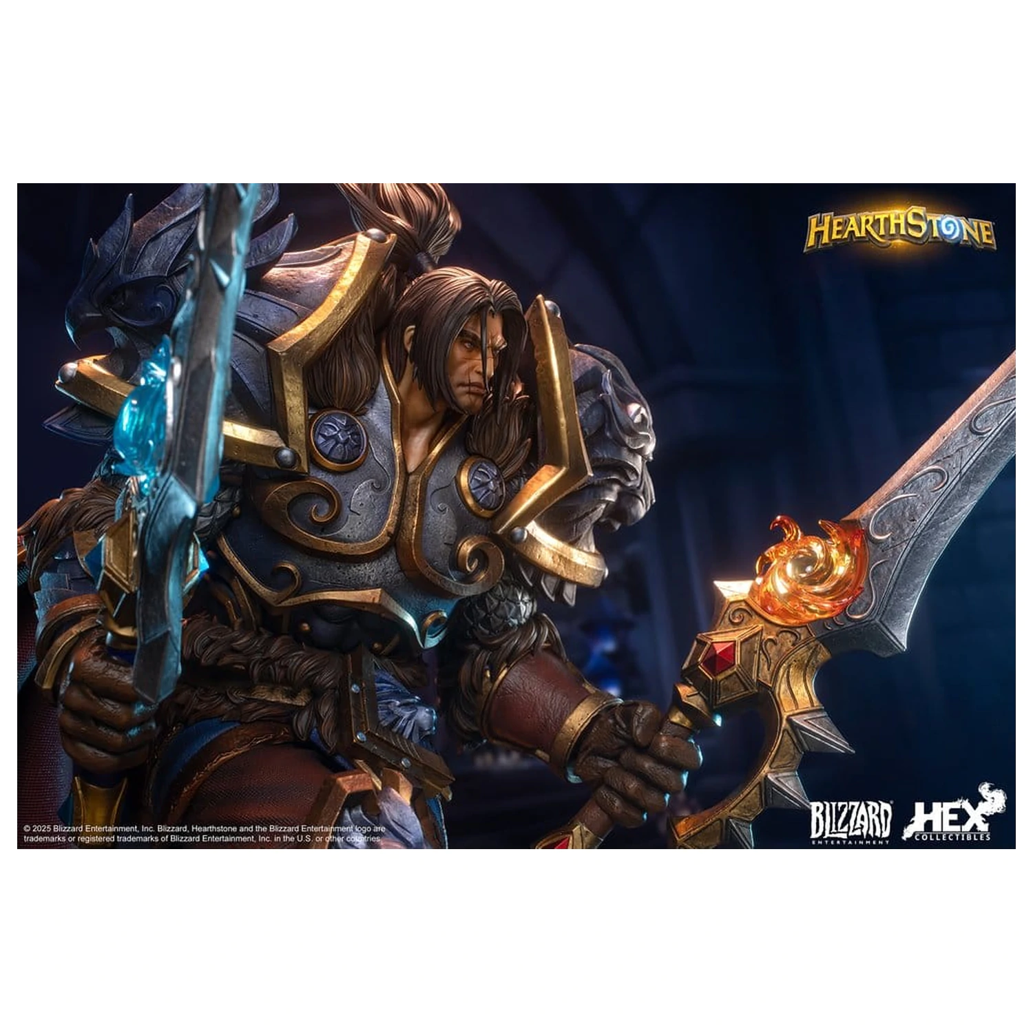 Hearthstone Statue 1/10 Varian Wrynn 31 cm Produktfoto