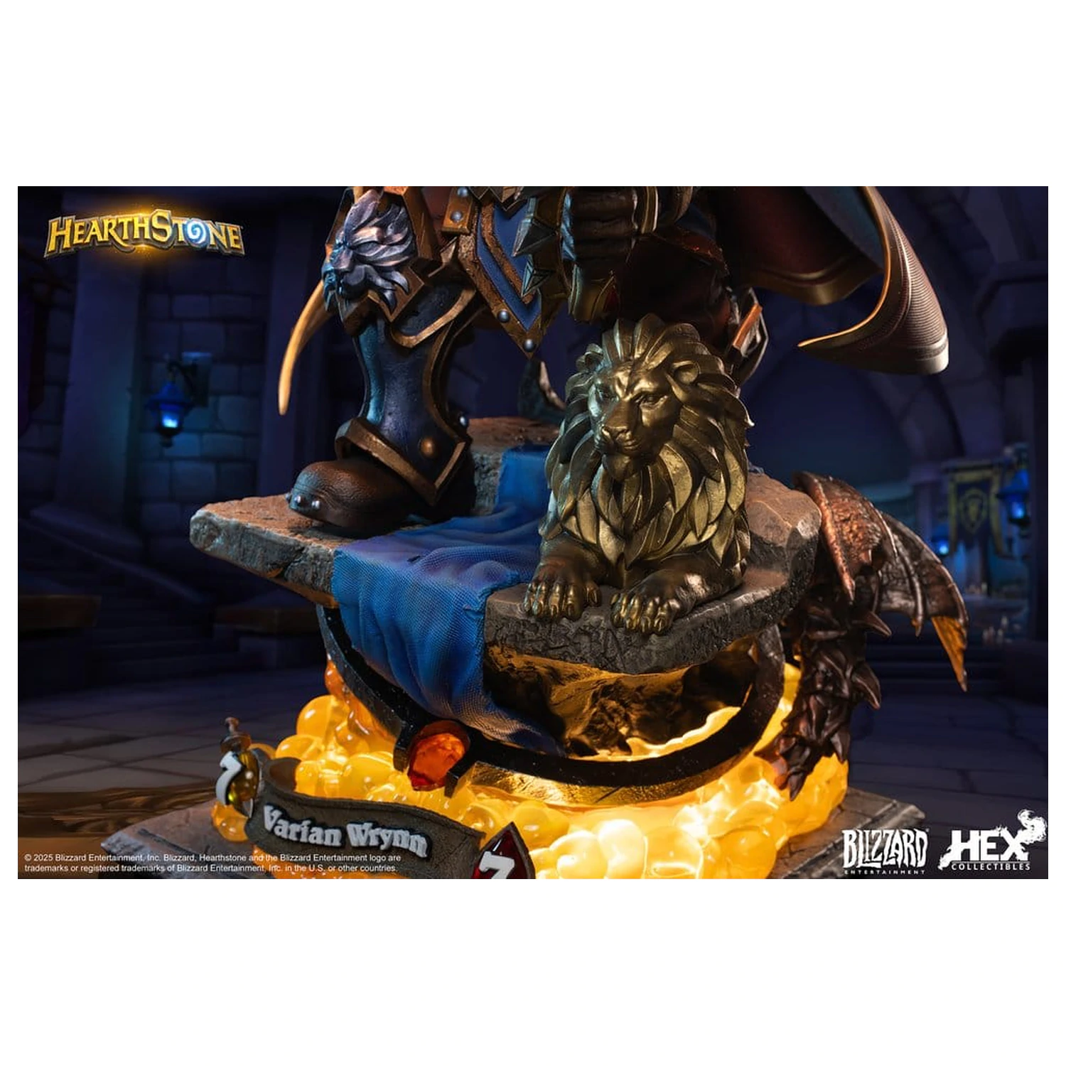 Hearthstone Statue 1/10 Varian Wrynn 31 cm Produktfoto