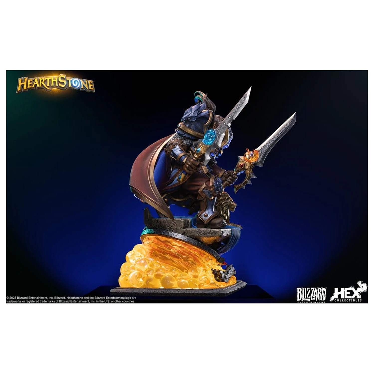 Hearthstone Statue 1/10 Varian Wrynn 31 cm Produktfoto