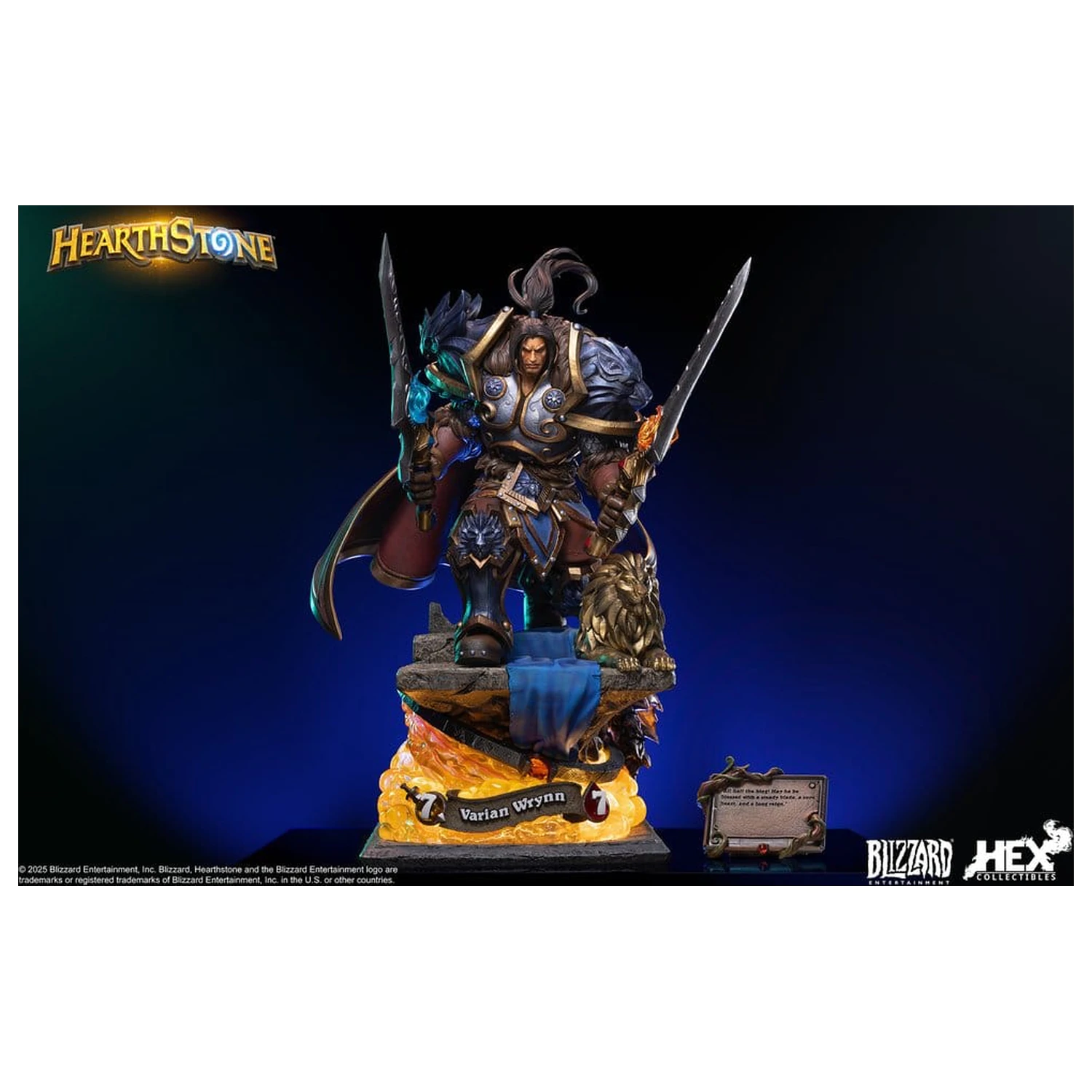 Hearthstone Statue 1/10 Varian Wrynn 31 cm Produktfoto