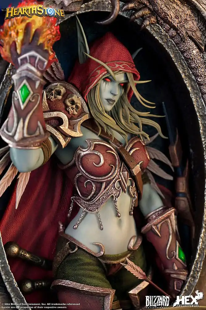 Hearthstone 3D Art Frame Statue Sylvanas Windrunner 31 cm Produktfoto