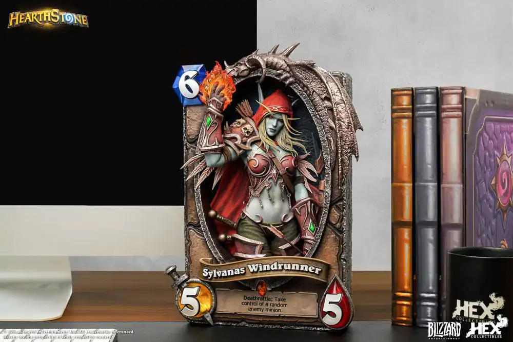 Hearthstone 3D Art Frame Statue Sylvanas Windrunner 31 cm Produktfoto