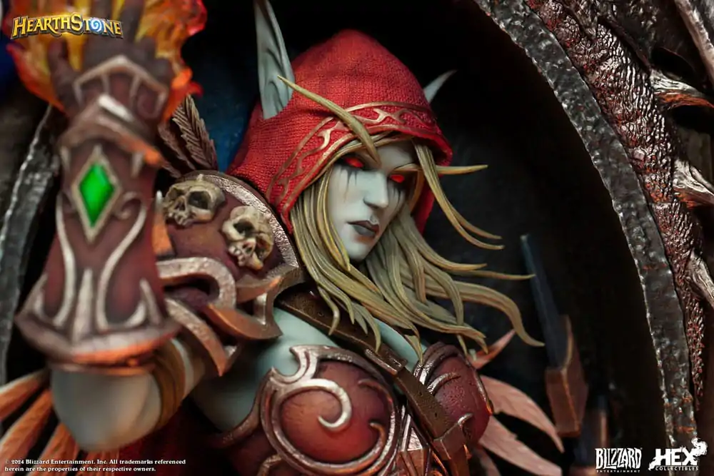 Hearthstone 3D Art Frame Statue Sylvanas Windrunner 31 cm Produktfoto