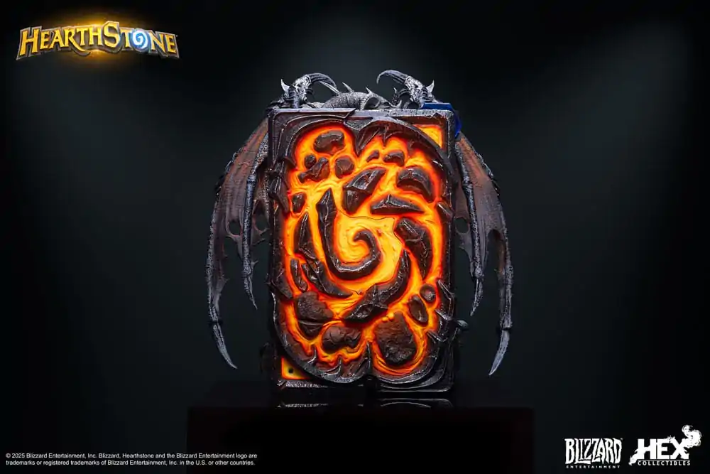 Hearthstone 3D Art Bilderrahmen Statue Deathwing 34 cm Produktfoto